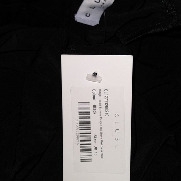 Black evening dress - Picture 3 of 4